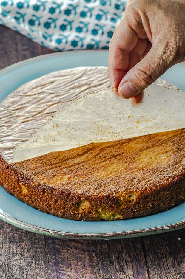 Honey and Almond Cake with Orange Zest