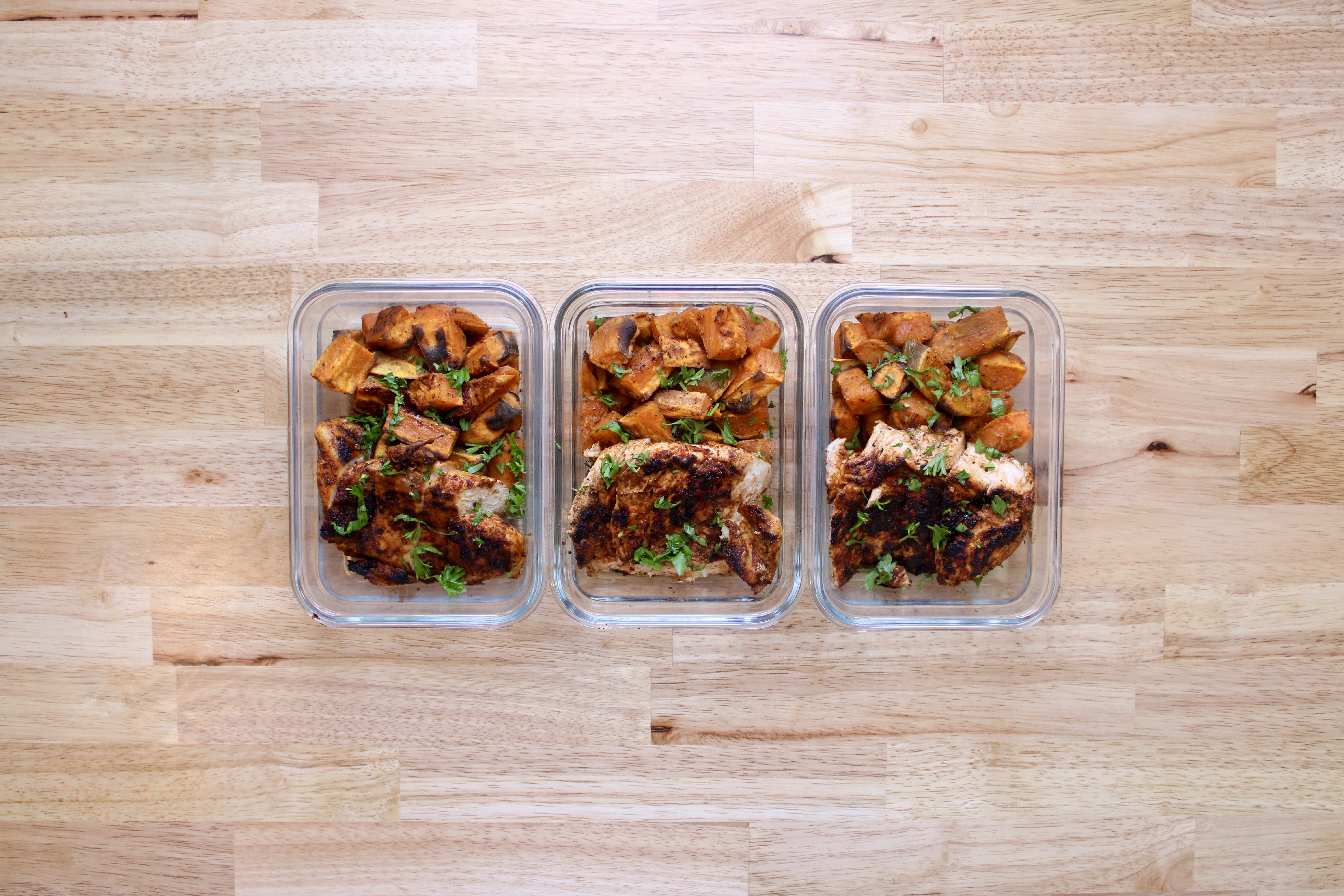 Herb-Infused Pan-Seared Chicken with Sweet Potato