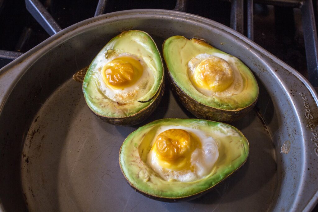 Savory Egg and Avocado Bake