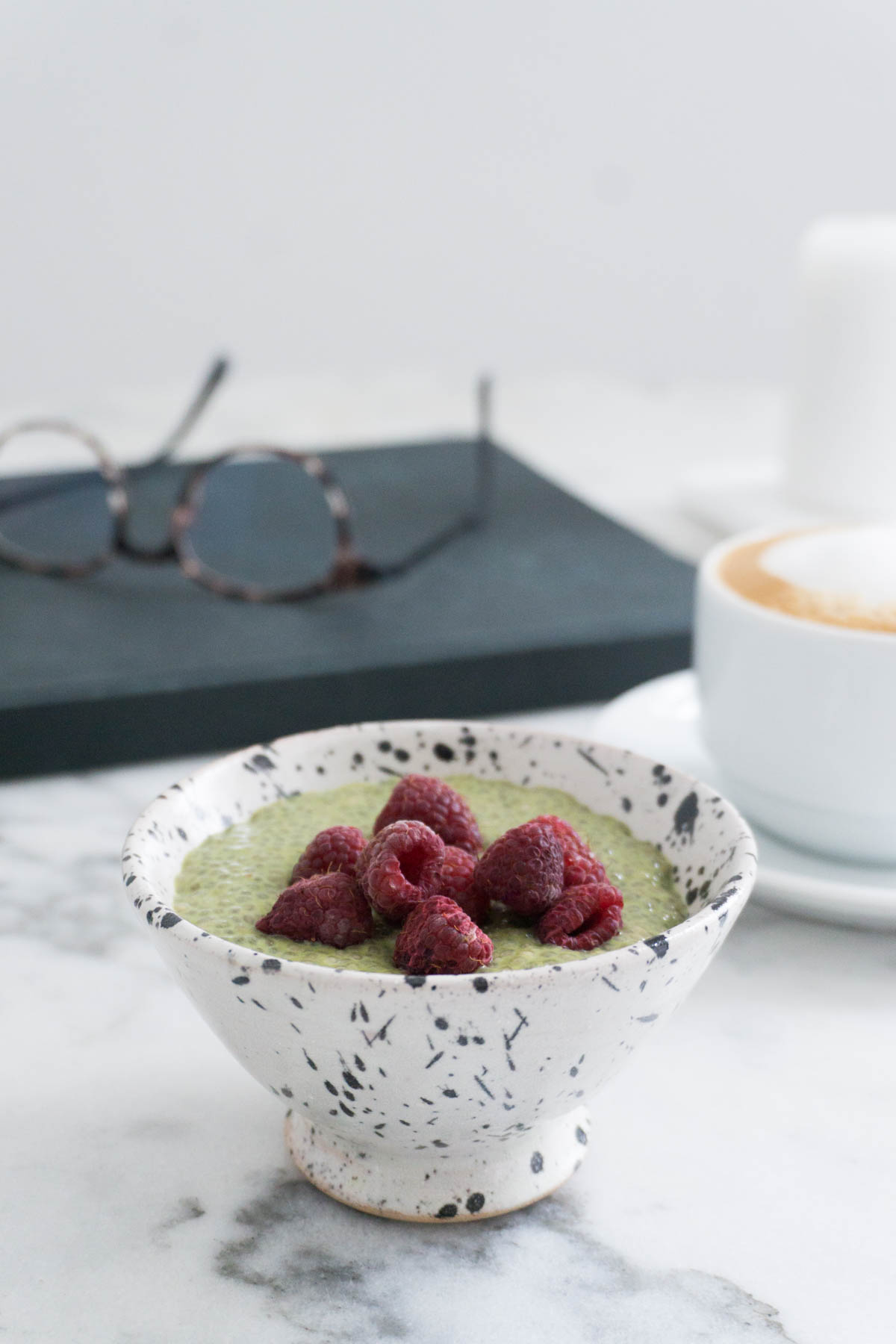 Morning Matcha-Infused Chia Pudding