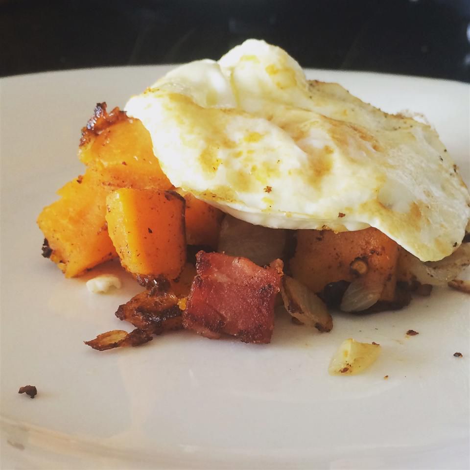 Savory Miso-Dusted Sweet Potato Hash