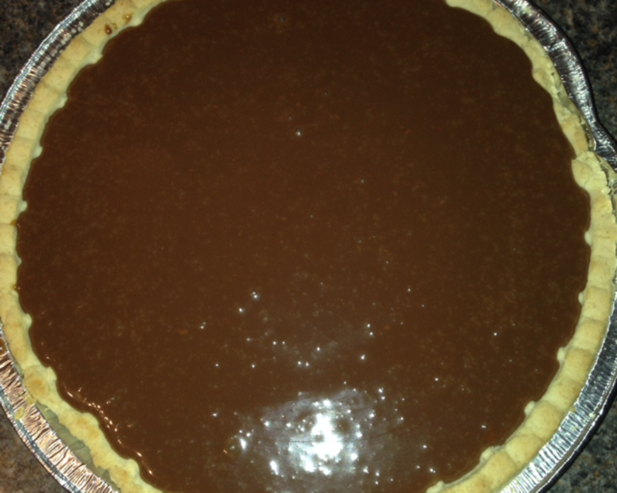 Starlight Chocolate Tart