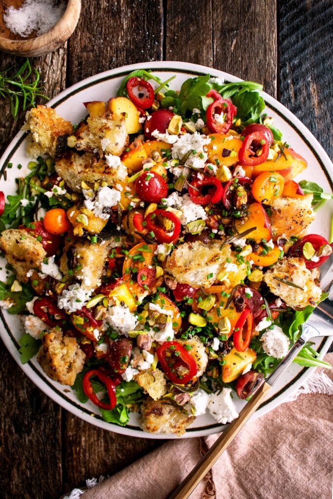 Chilled Tomato and Rosemary Salad with Lemon Vinaigrette