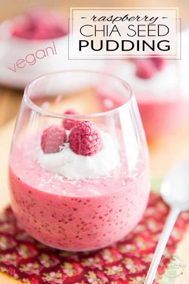 Raspberry-Infused Chia Seed Pudding