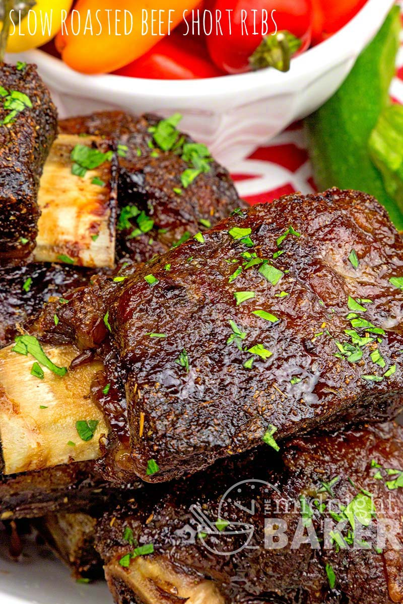 Slow-Roasted Beef Short Ribs with Apple Cider Glaze