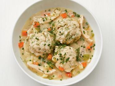 Herb-Infused Chicken and Dumplings with Fresh Parsley