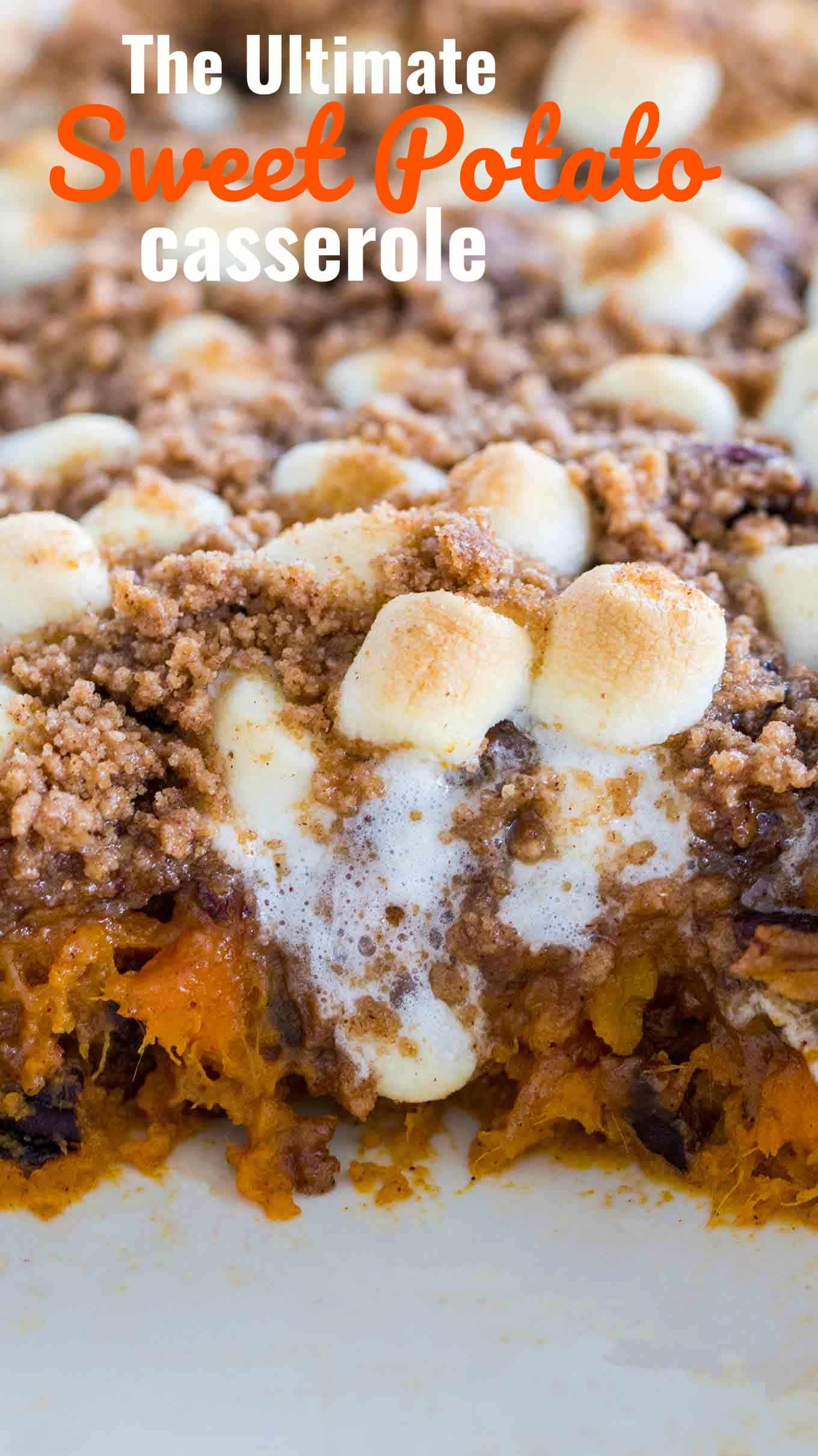 Hidden Layer Sweet Potato Casserole