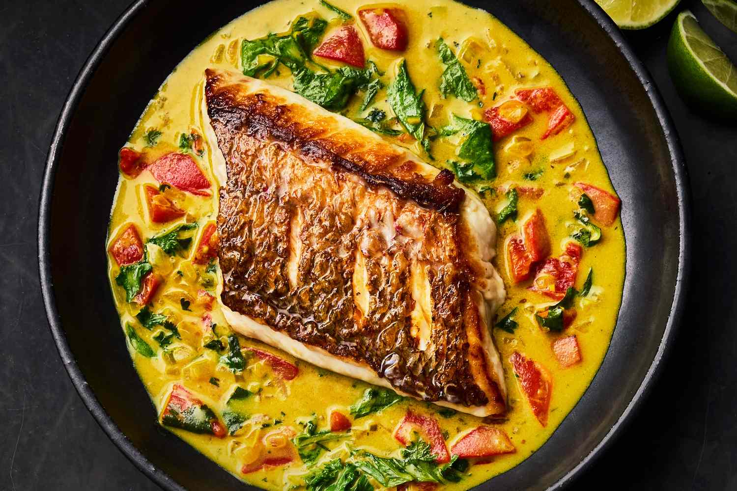 Sofrito-Crusted Snapper with Coconut Rice
