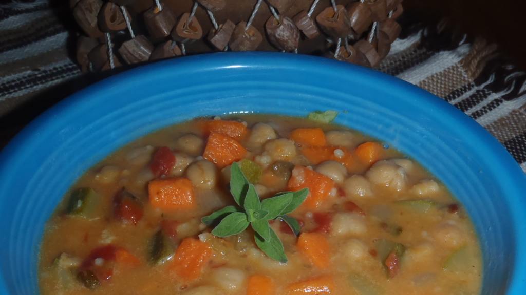 Savory Yam and Bean Stew