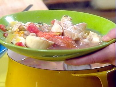 Insular Seafood Stew with Smoked Trout and Potatoes