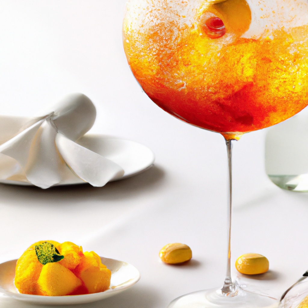 Mango-Allspice Rum Spritz
