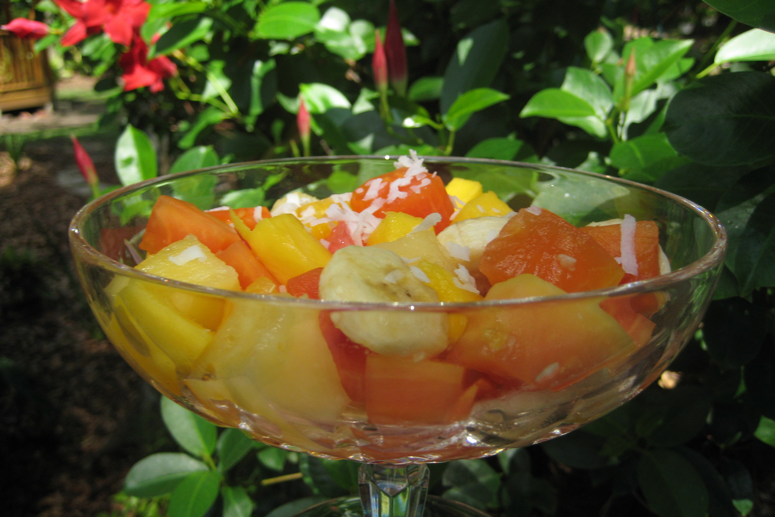 Citrus-Soaked Fruit Compote