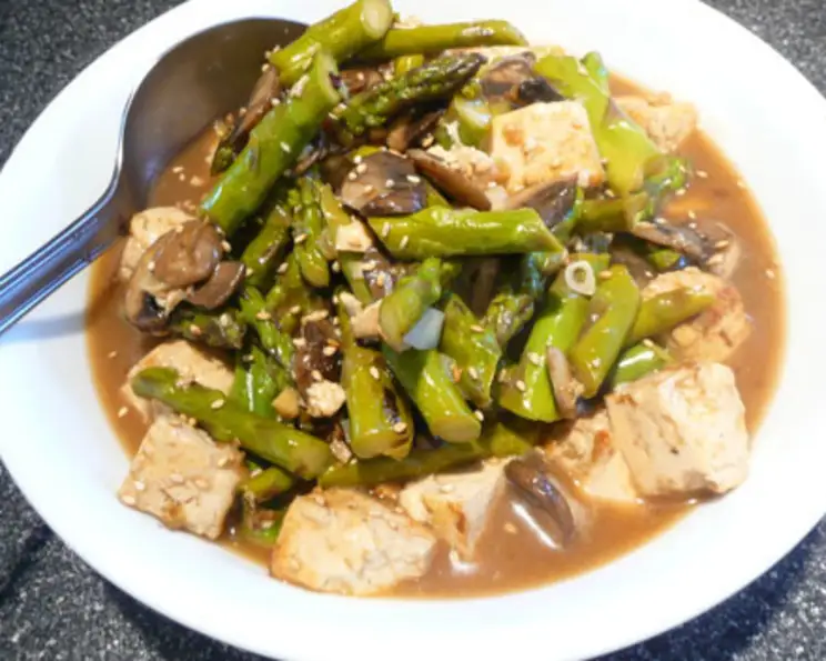 Ginger Tofu Stir-Fry with Sesame