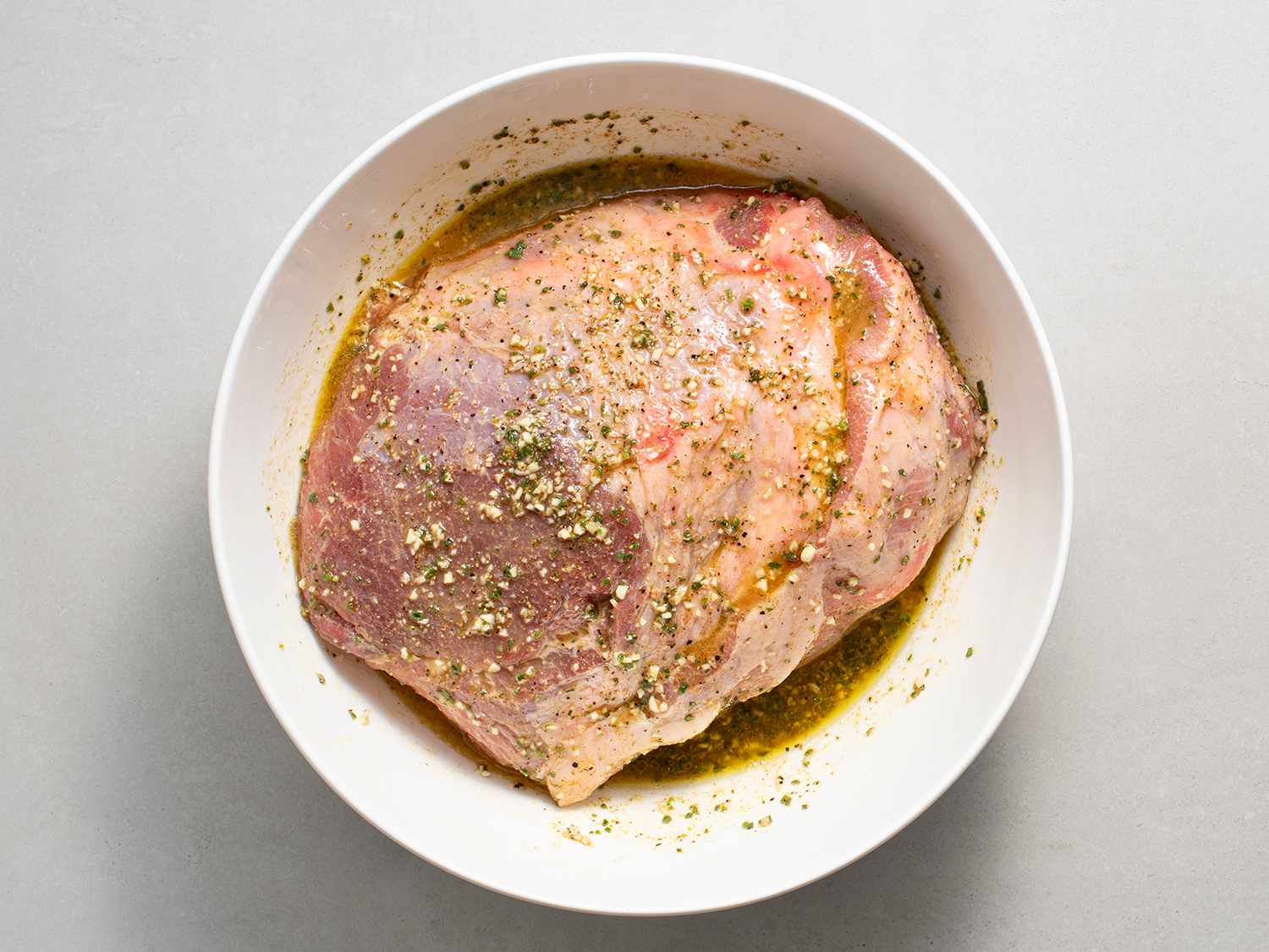 Mojo-Marinated Roast Pork Shoulder