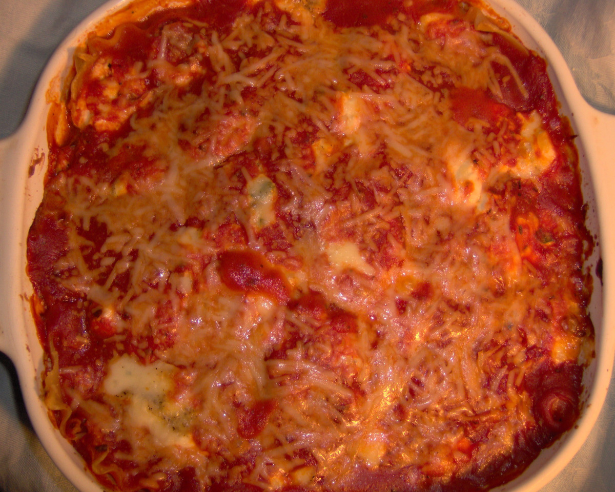 Layered Vegetable and Goat Cheese Lasagna