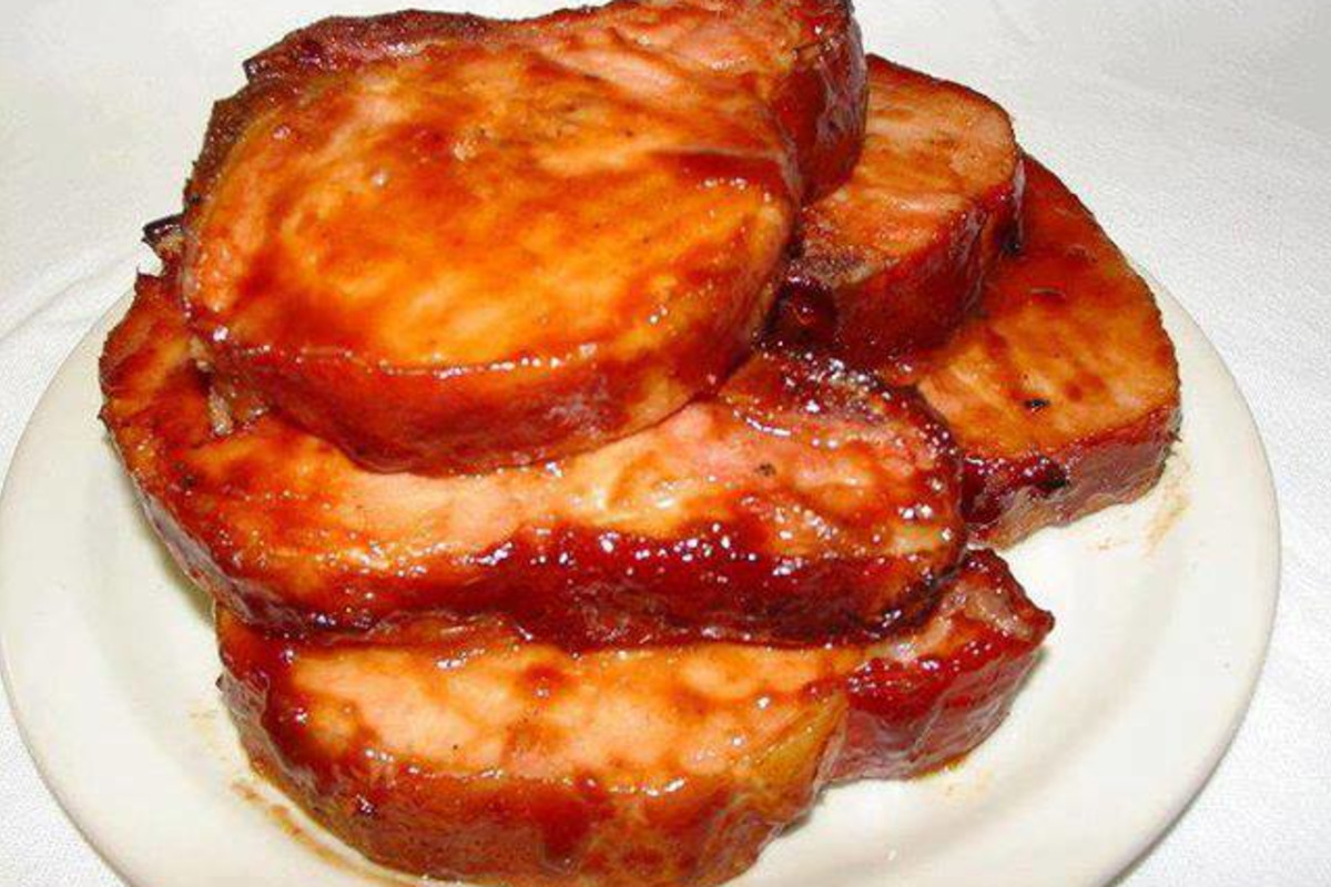 Hawaiian-Style Pineapple Glazed Pork Chops with Teriyaki