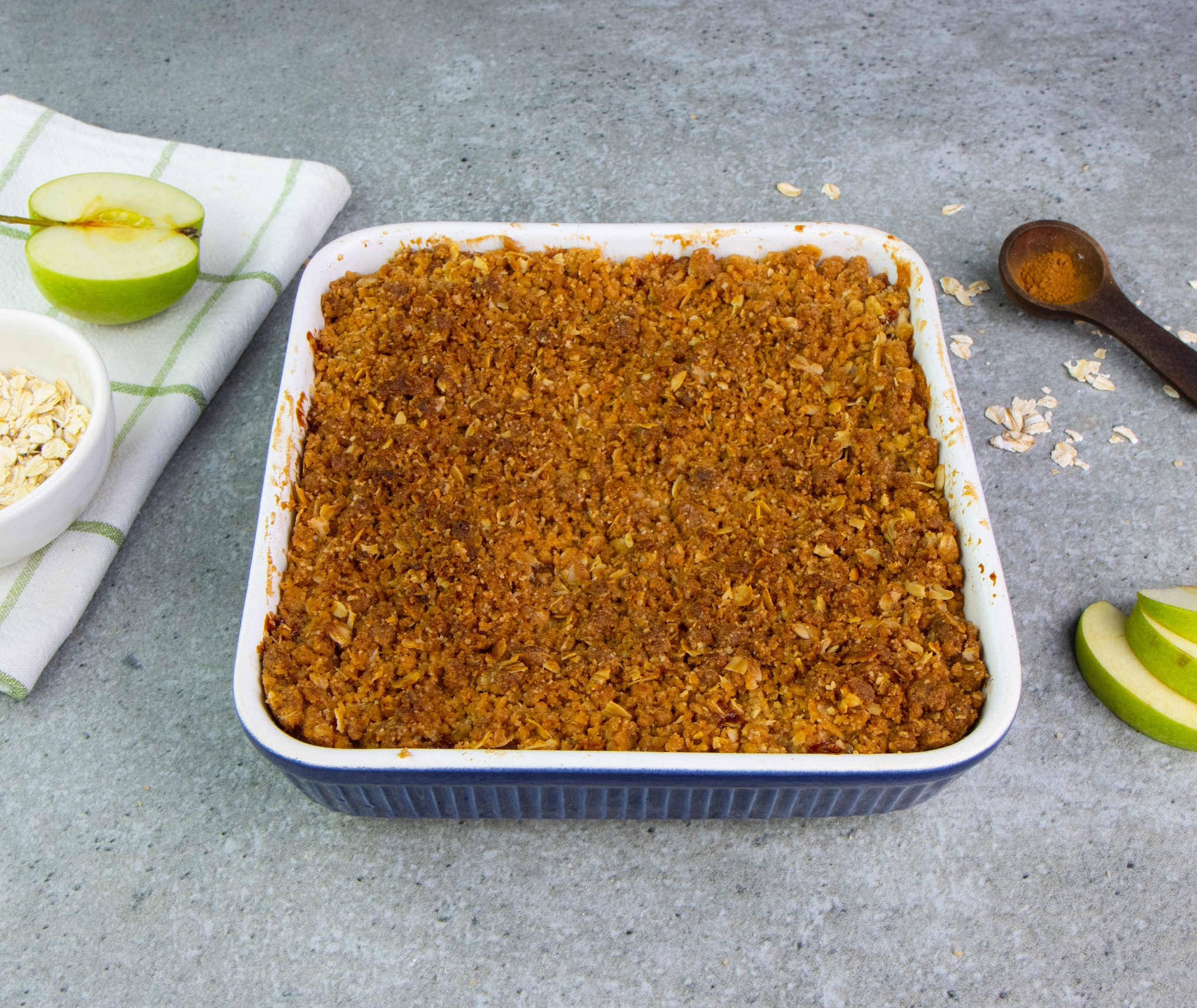 Maple-Spiced Apple Crisp
