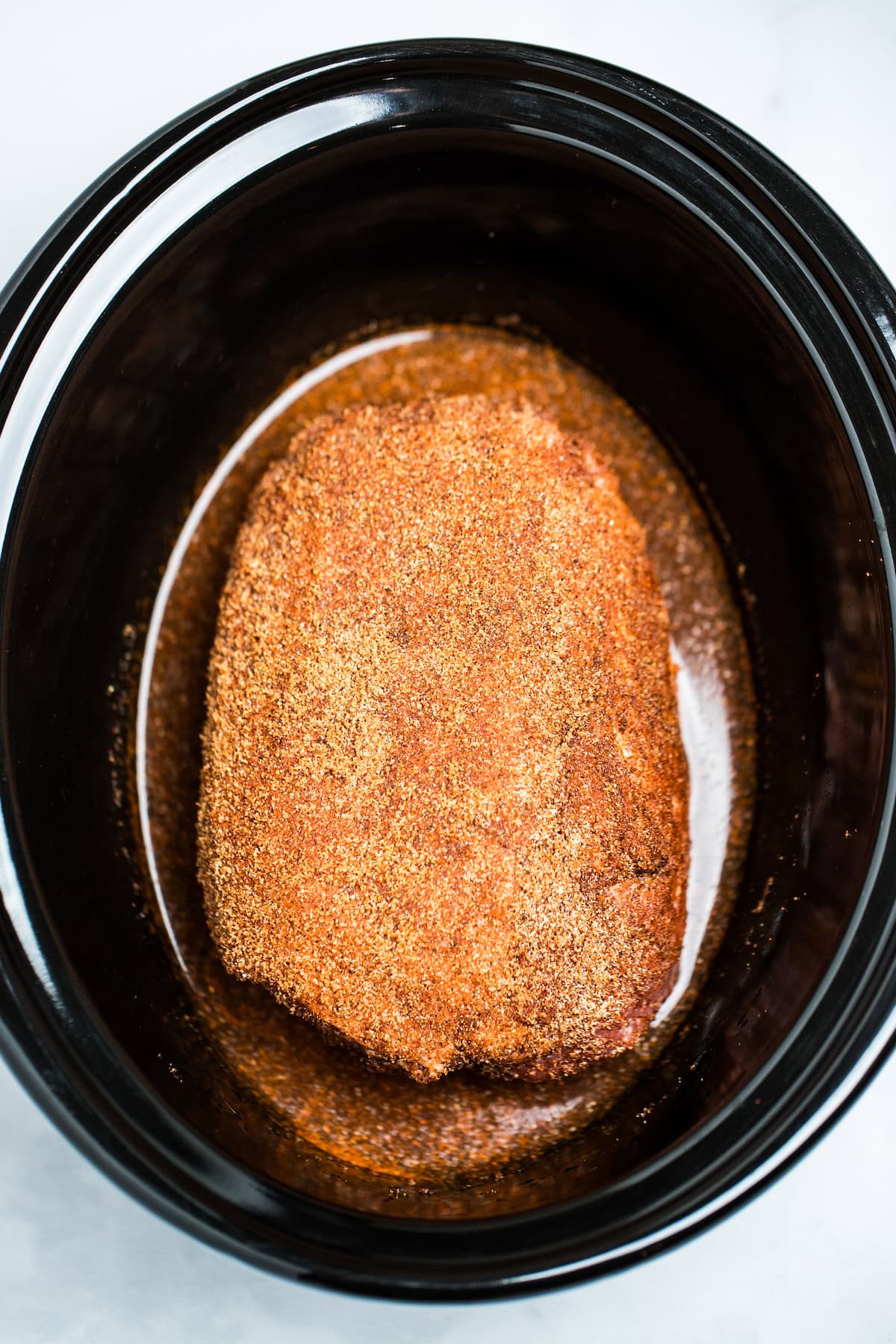 Slow Cooker Apple-Thyme Pork Shoulder with Root Vegetables