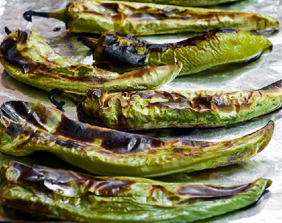 Roasted Hatch Chile and Corn Fritters