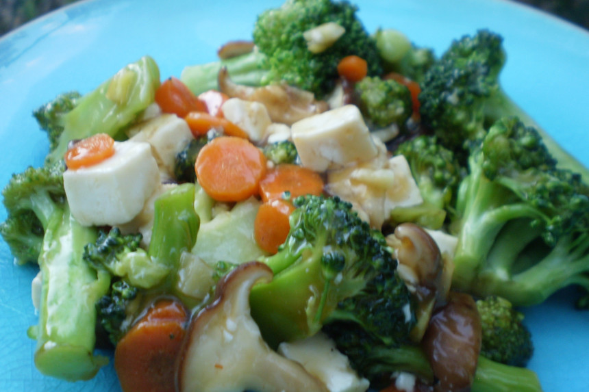 Vegetable and Tofu Stir-Fry