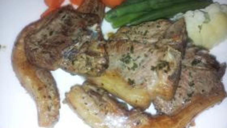 Serious Herb-Roasted Lamb Chops