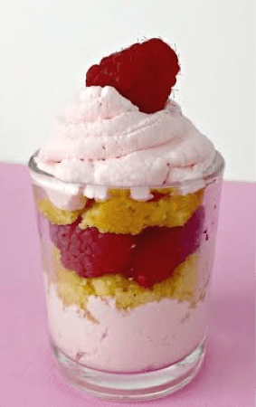 Raspberry-Whipped Cream Parfait