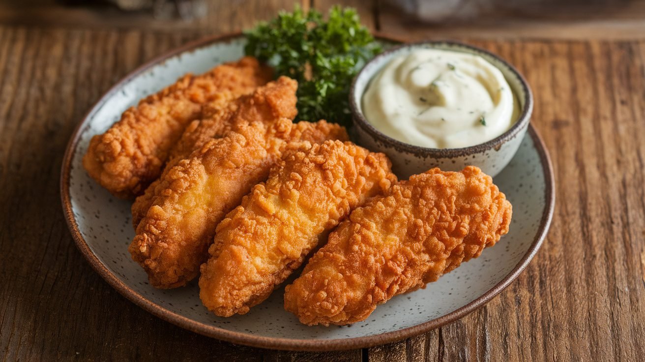 Banker's Crispy Chicken with Garlic Aioli