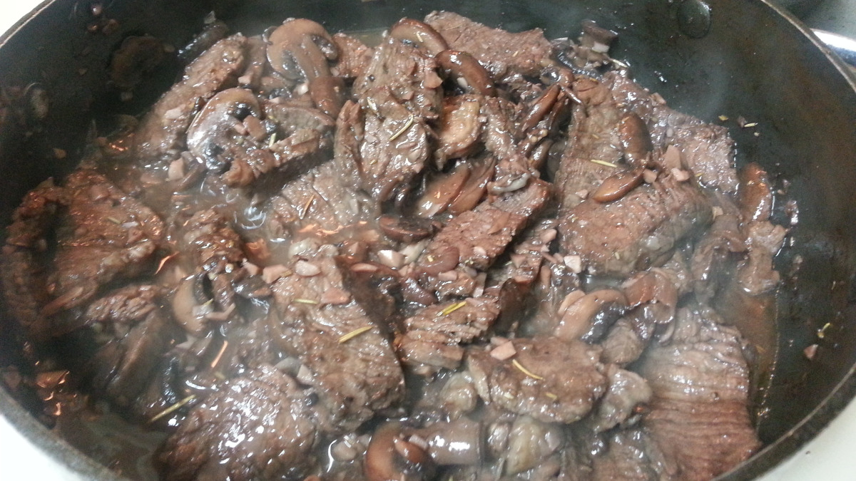 Pan-Seared Beef Medallions with Mushroom Cream Sauce