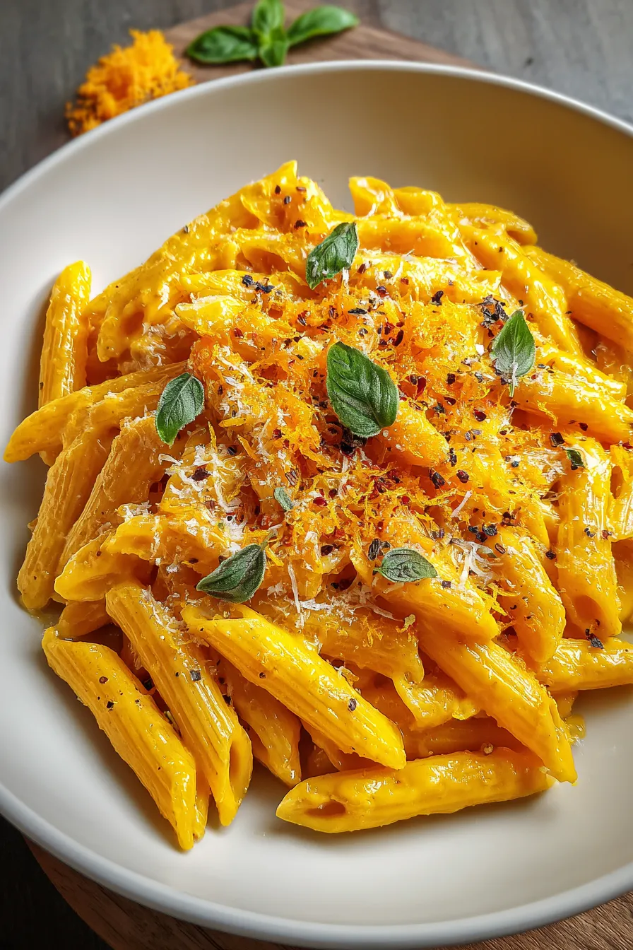 Tomato-Orange Pasta with Bitter Notes