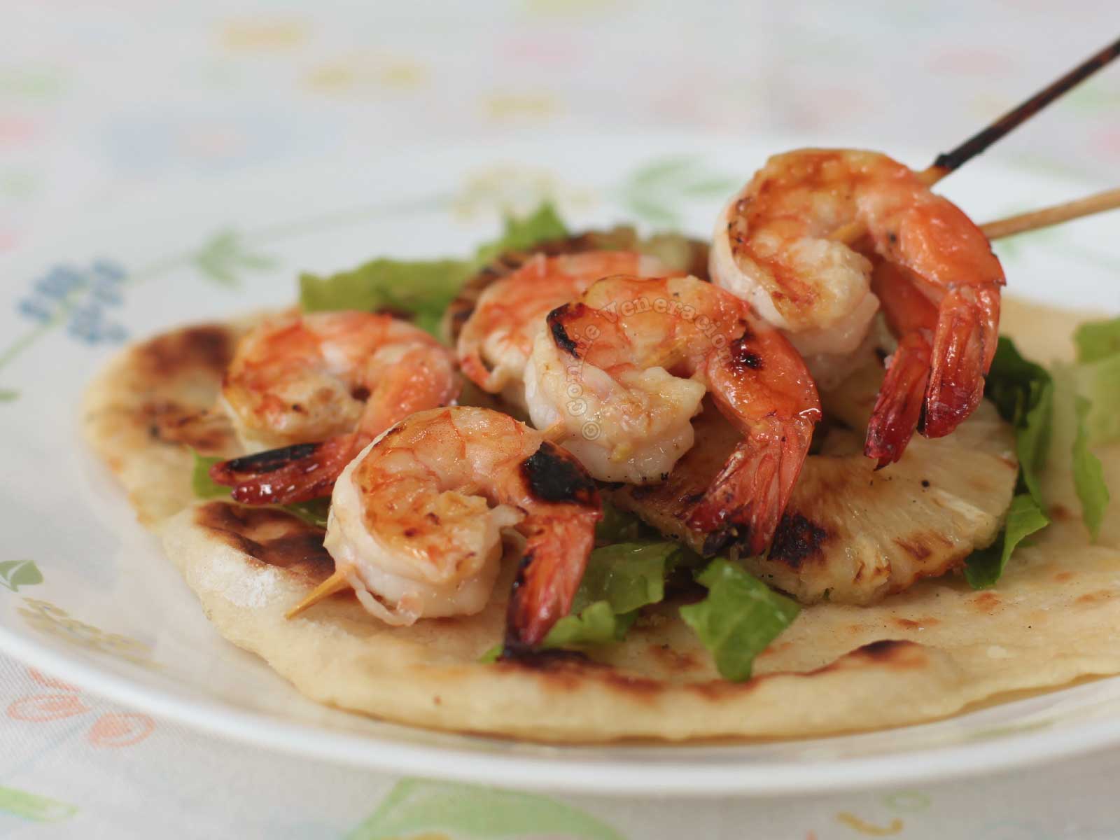 Chili Lime Shrimp Skewers