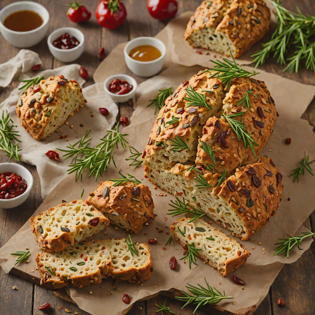 Rosemary-Sun-Dried Tomato Soda Bread