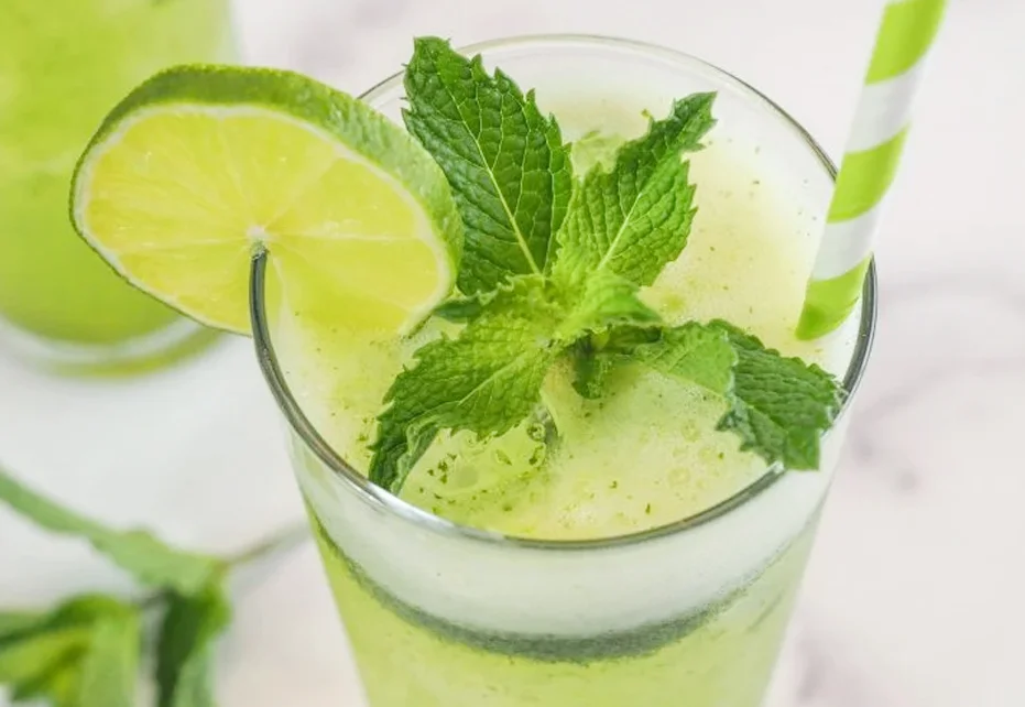 Mint Lime Honey Cooler
