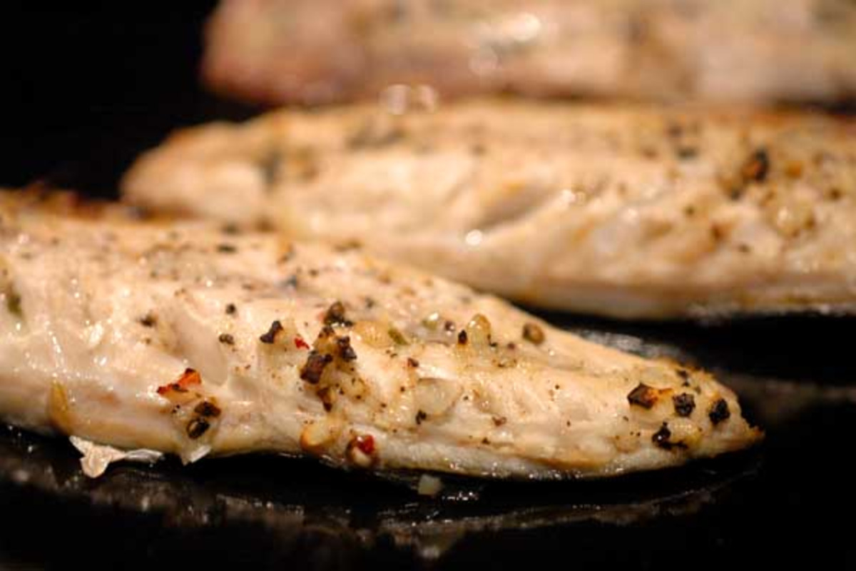 Baked Mackerel with Dill and Lemon