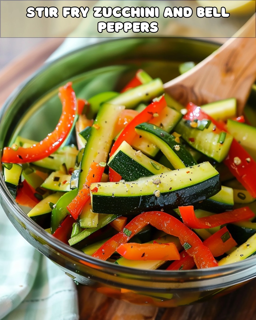 Quick Turkey Stir-Fry with Bell Peppers and Zucchini