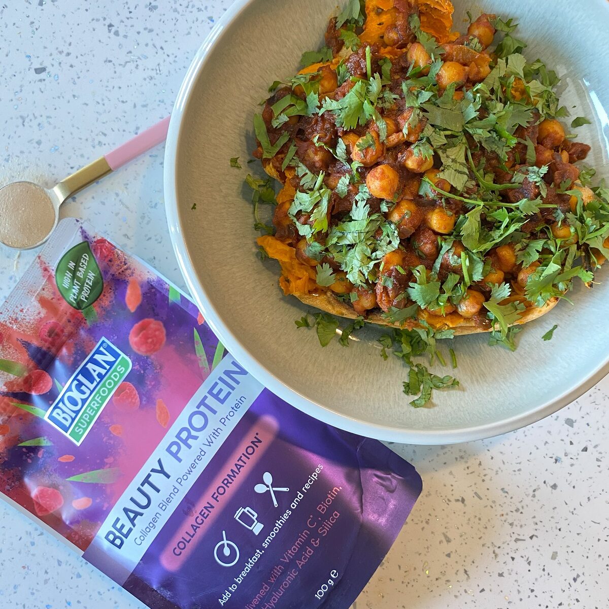 Smoky Paprika-Spiced Chickpeas with Sweet Potato