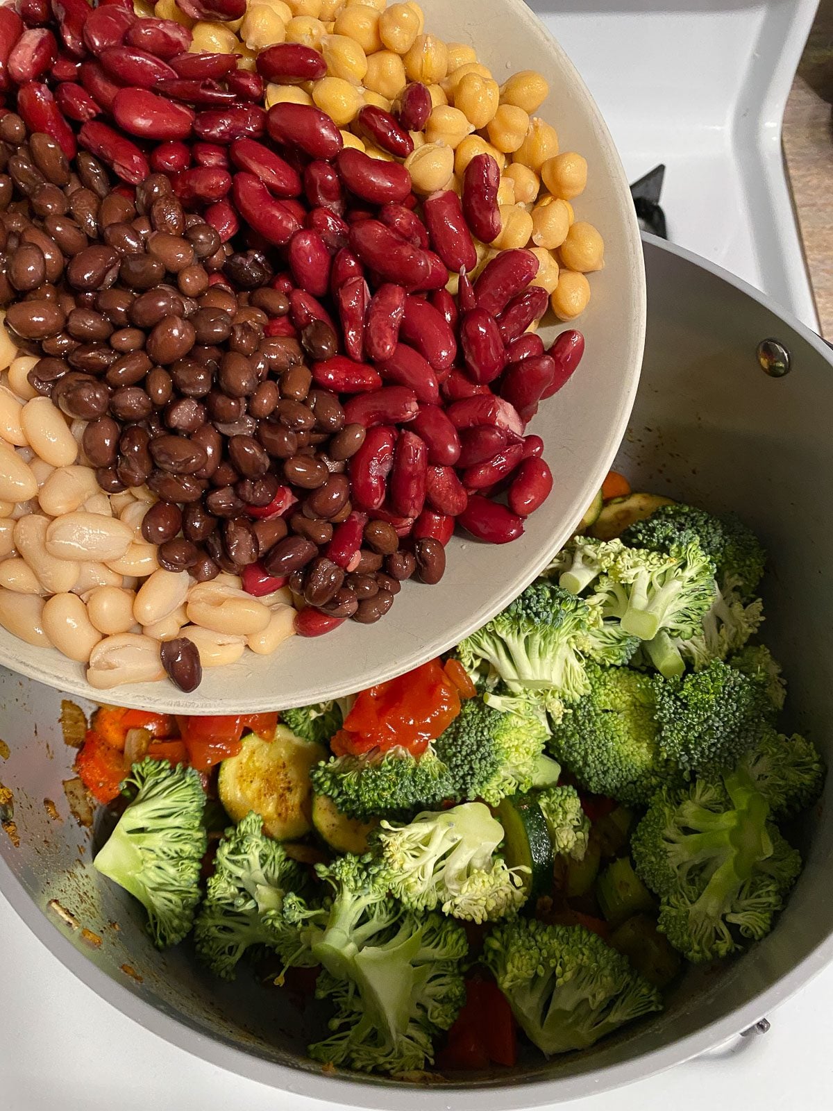 Mixed Bean and Vegetable Stew