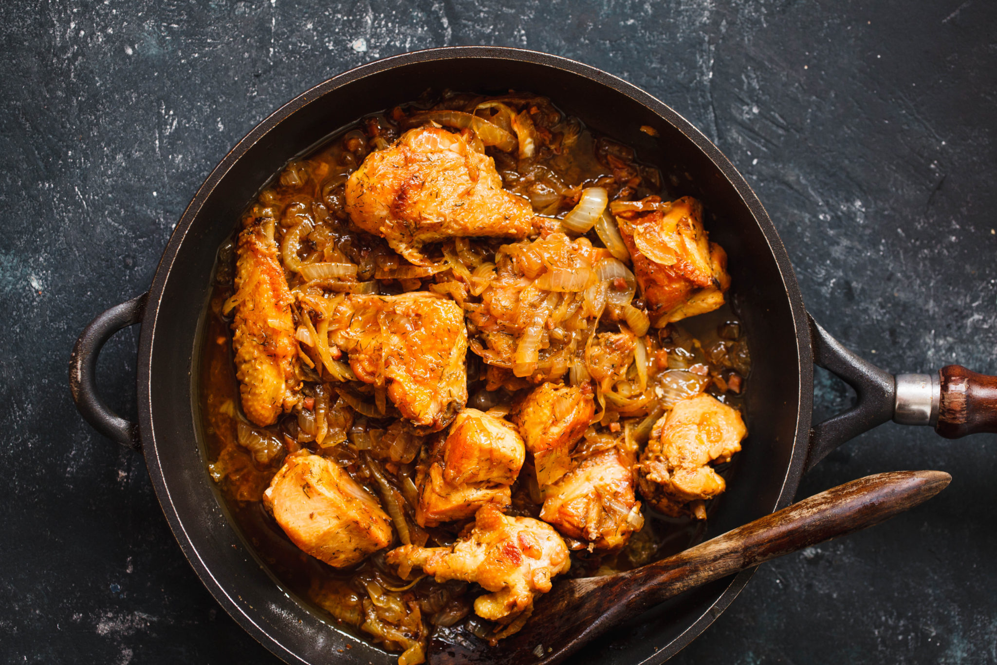 Sumac-Rubbed Chicken with Caramelized Onions