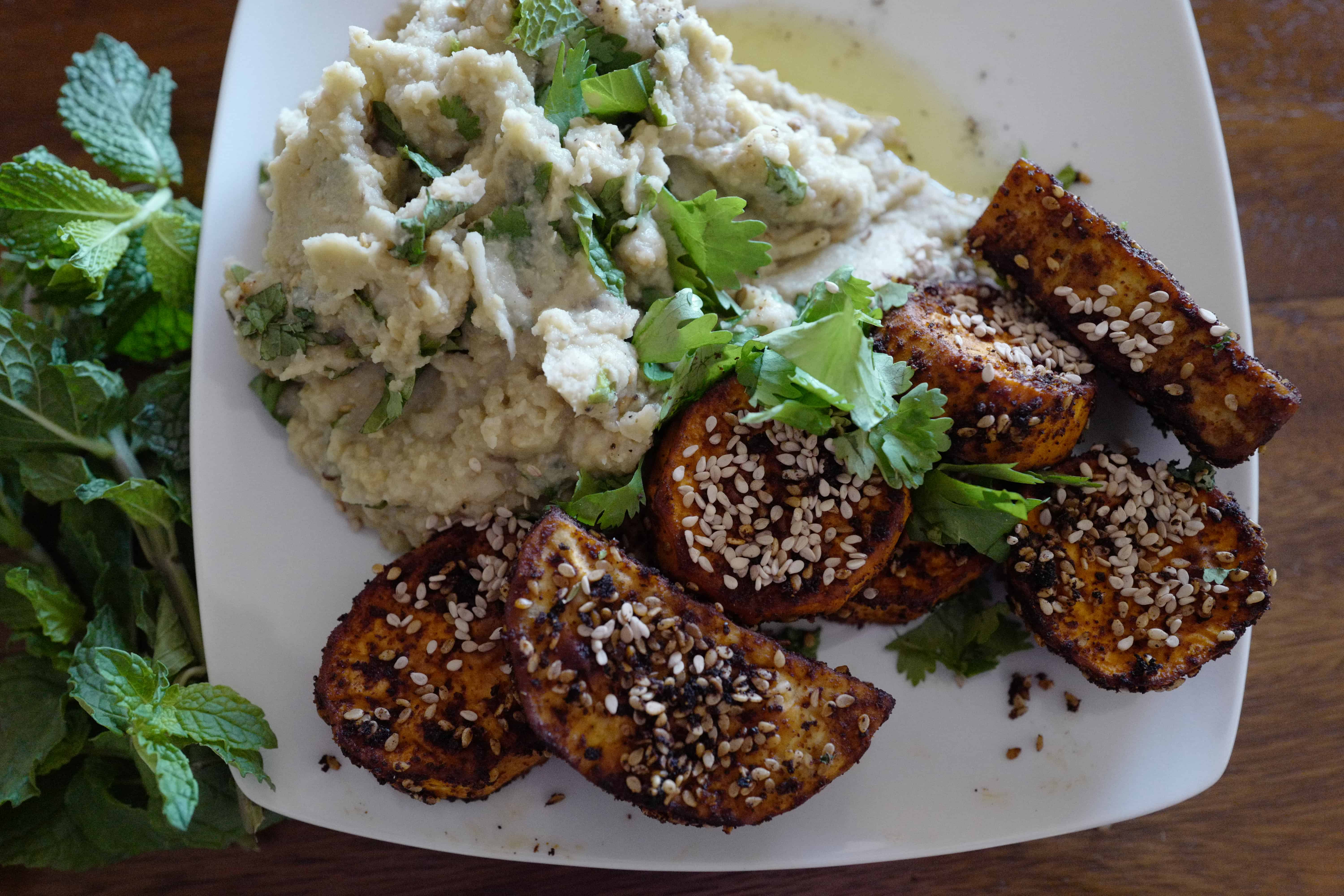 Miso-Glazed Sweet Potato Wedges with Sesame