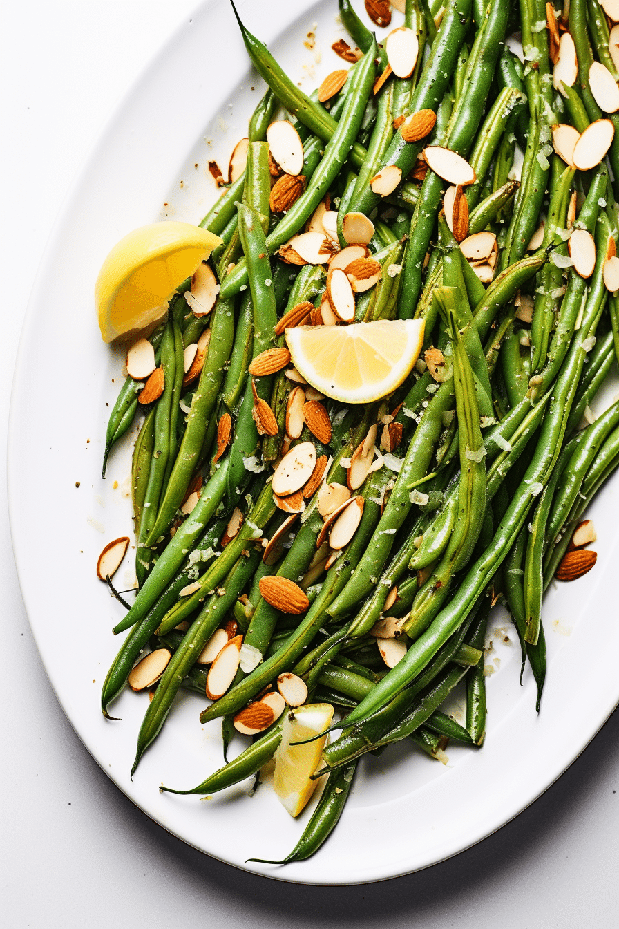 Sautéed Green Beans with Almonds and Lemon