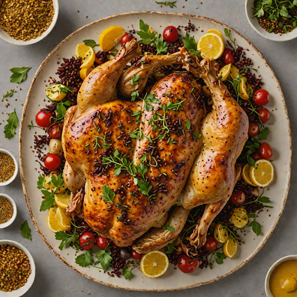 Za'atar Roasted Chicken with Sumac