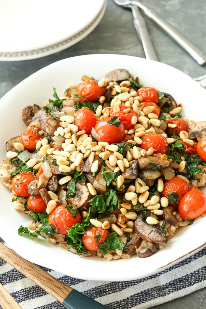 Soy-Ginger Mixed Grain and Vegetable Bowl