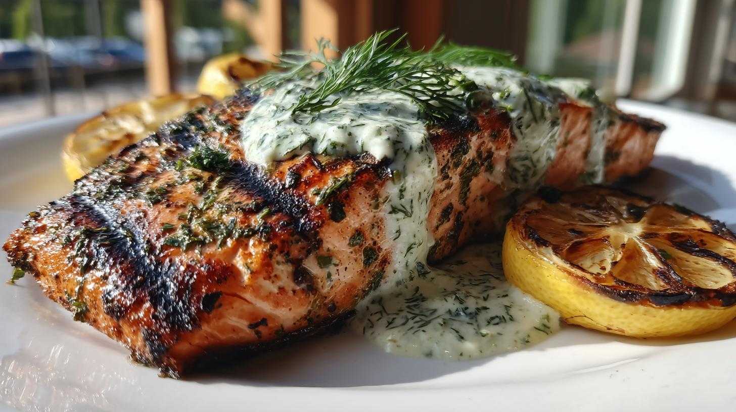 Lemon-Dill Grilled Salmon Fillets
