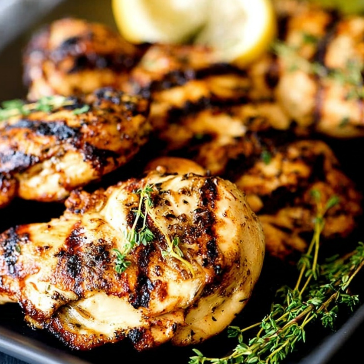 Pan-Seared Chicken with Apple Cider and Thyme