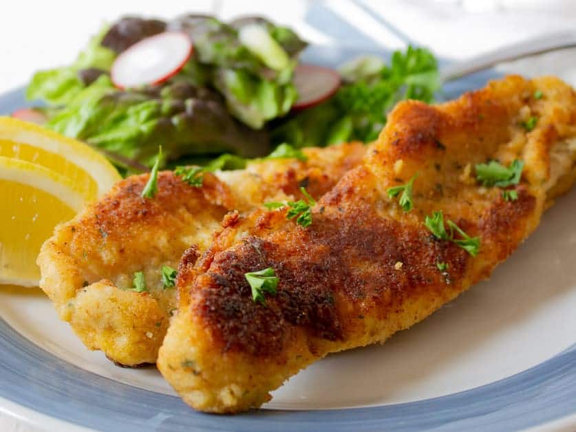 Pan-Fried Walleye with Lemon and Thyme