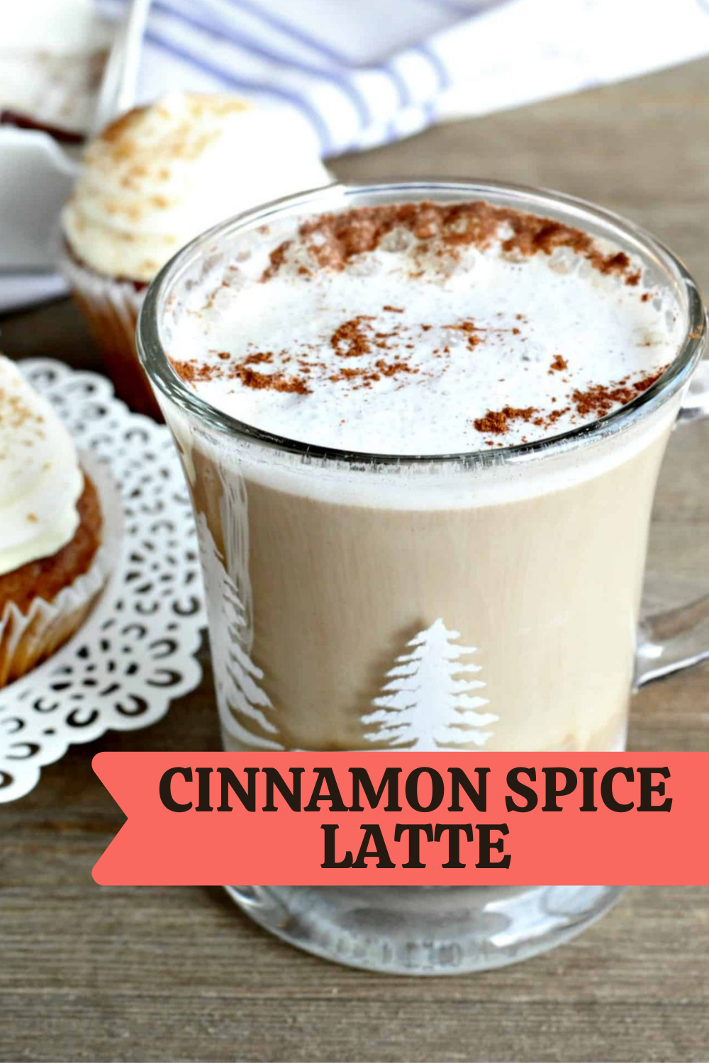 Easter Spice Latte with Cinnamon Foam