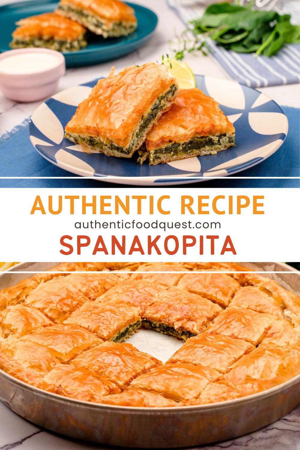 Authentic Mediterranean Spanakopita