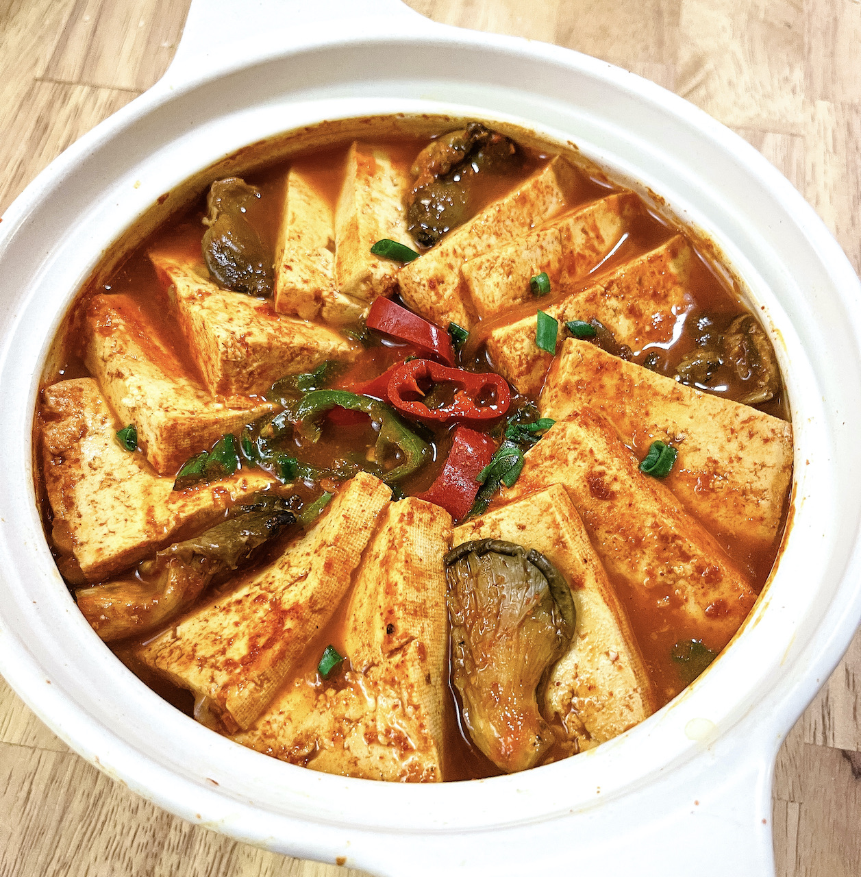 Okinawan Tofu and Vegetable Stew