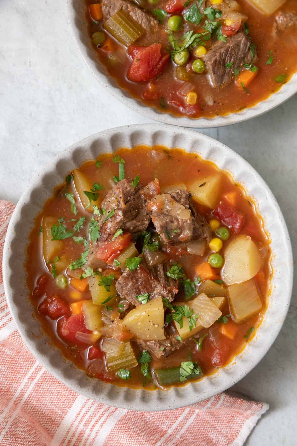 One-Pot Beef and Root Vegetable Soup