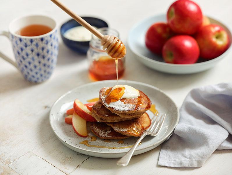 Blender Apple Pancakes