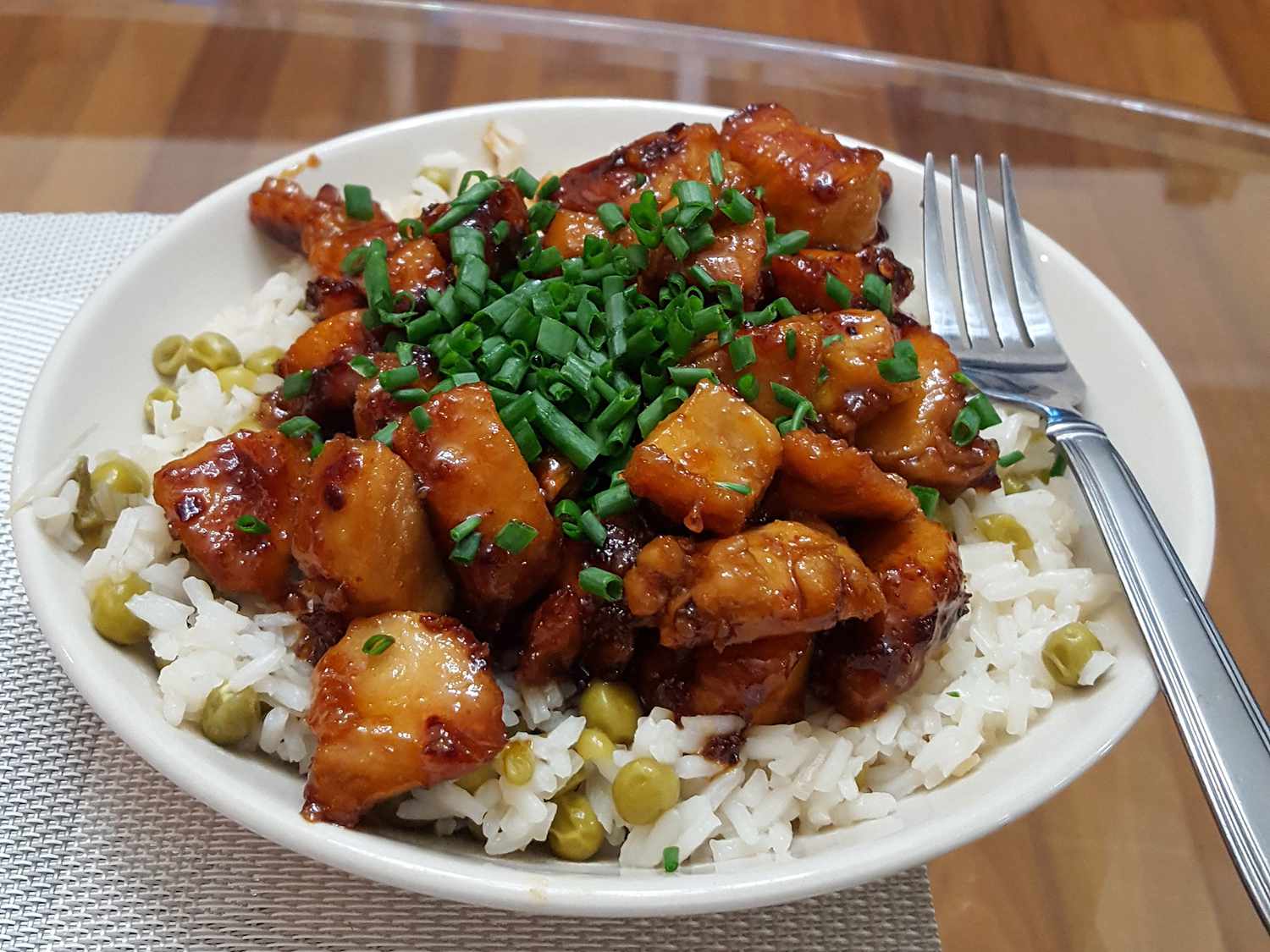 Honey-Glazed Chicken with Snap Peas and Carrots